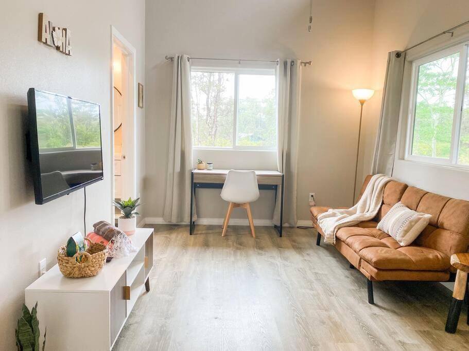 Ferienwohnung Hibiscus Hale, Full Kitchen, King Bed, Parking Keaau Exterior foto